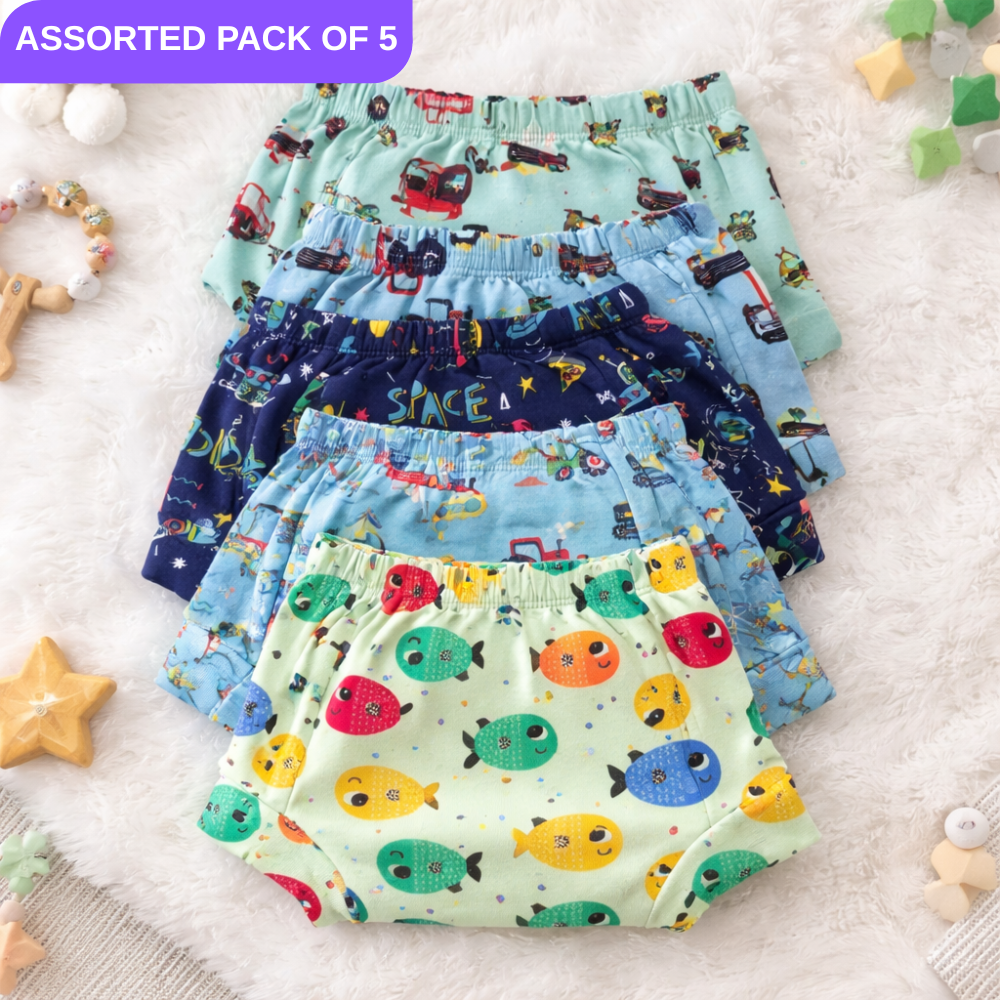 Leak-Proof Potty Training Pants for Babies | Washable Training Underwear India