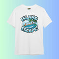 Island Escape Matching Family T-Shirts – Tropical Vacation Tees for the Whole Family
