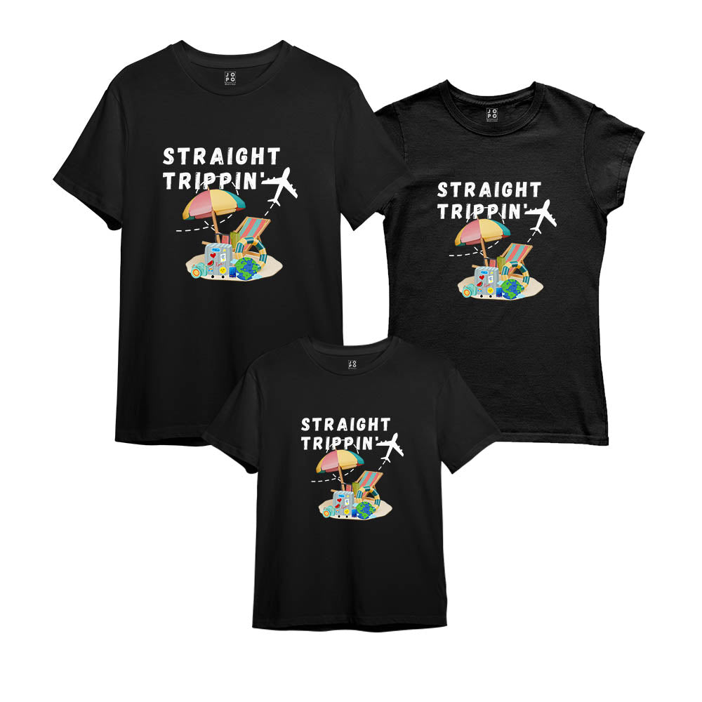 Straight Trippin Family Matching Tshirts