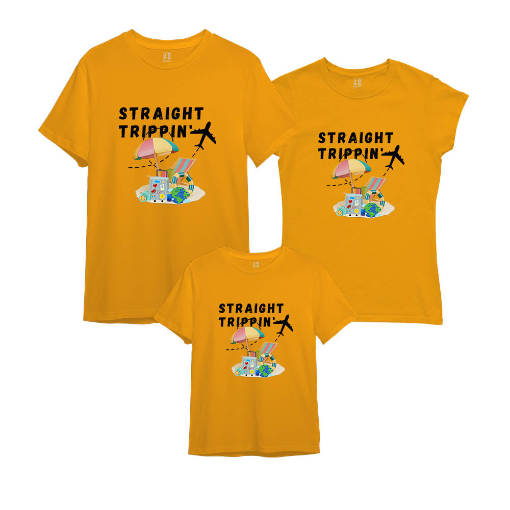 Straight Trippin Family Matching Tshirts