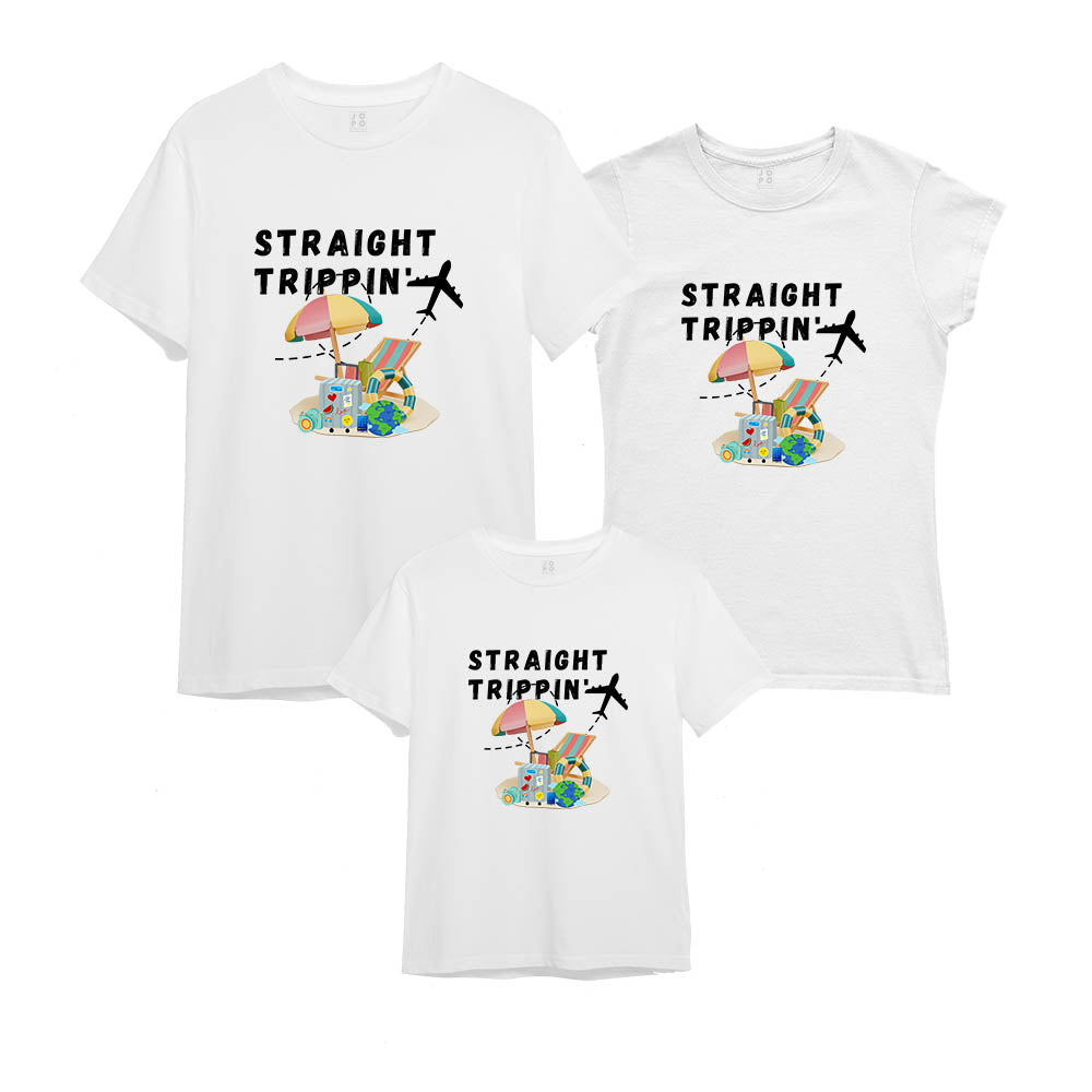 Straight Trippin Family Matching Tshirts