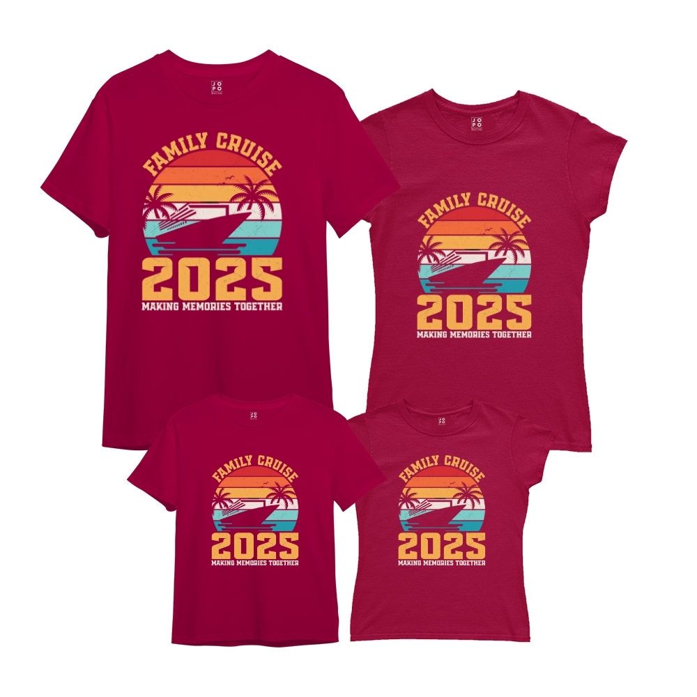 Family Cruise 2025 Vacation Tshirts