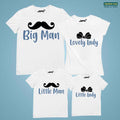 Big Man, Little Man Lady, Lovely Lady, Theme family twinning dress