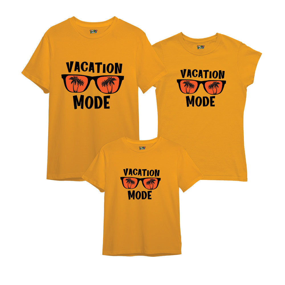 Vacation Mode Family Matching Tshirts
