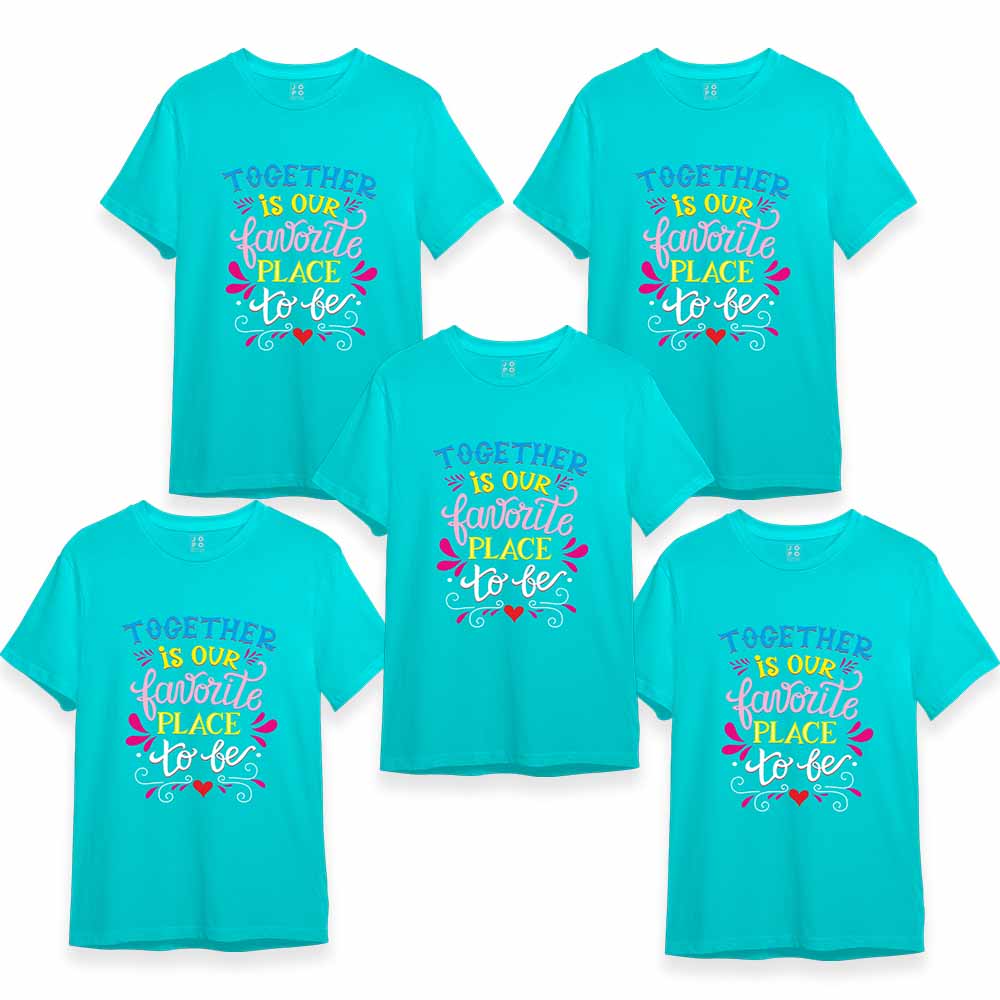 Together Favorite Place - Vacation Group T shirts