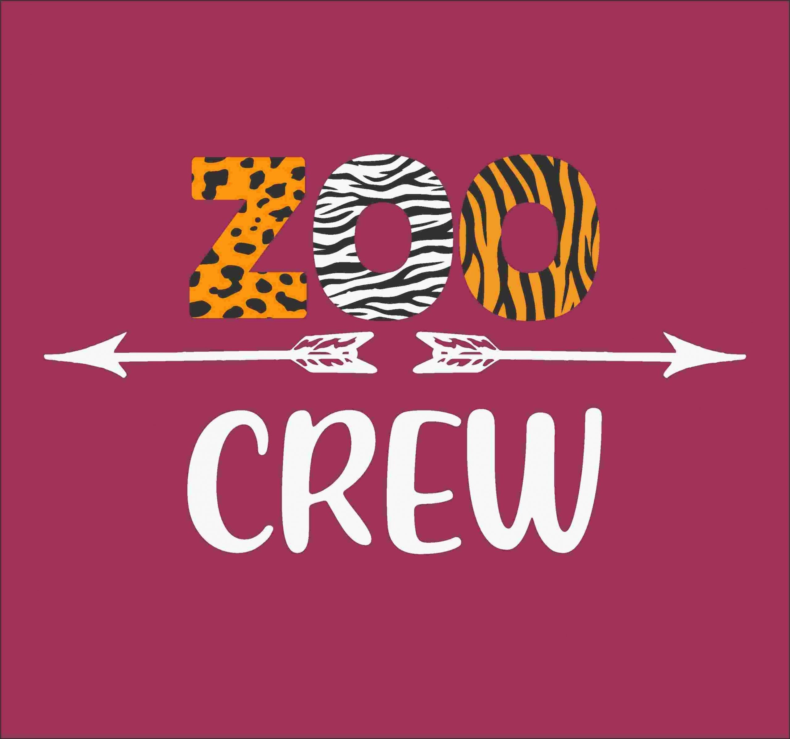 Zoo Crew Matching Family T-Shirts Set of 3, 4, 5 and 6