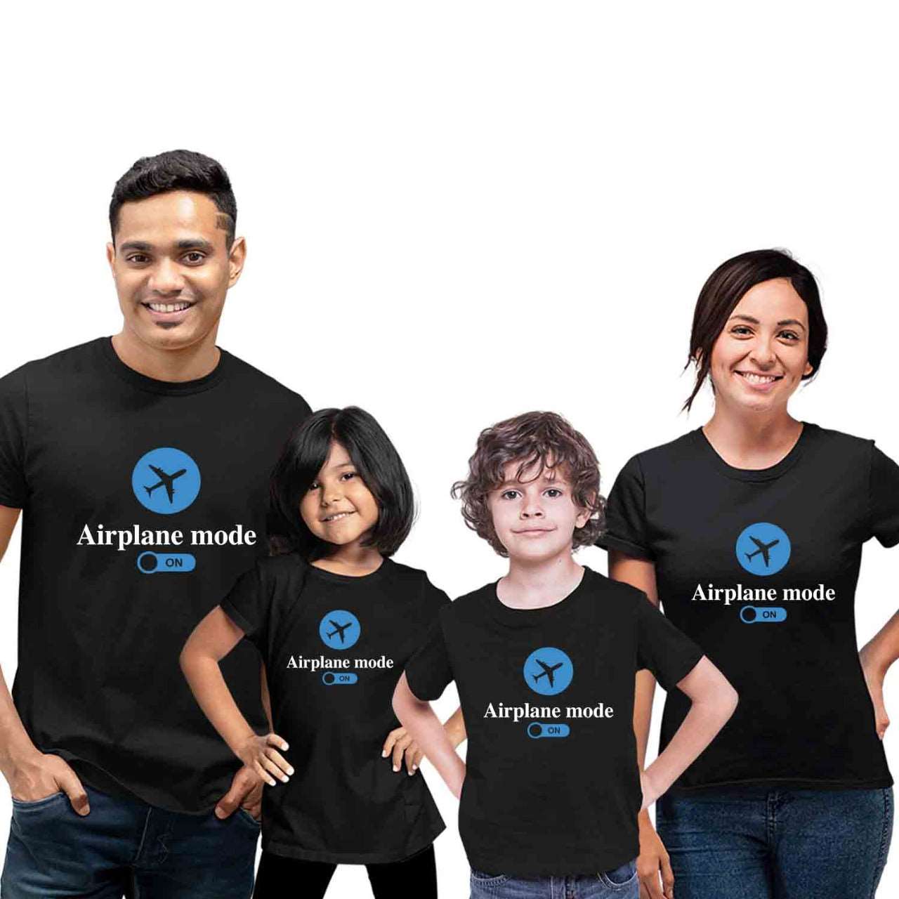 Airplane Mode On Family Matching Tshirts