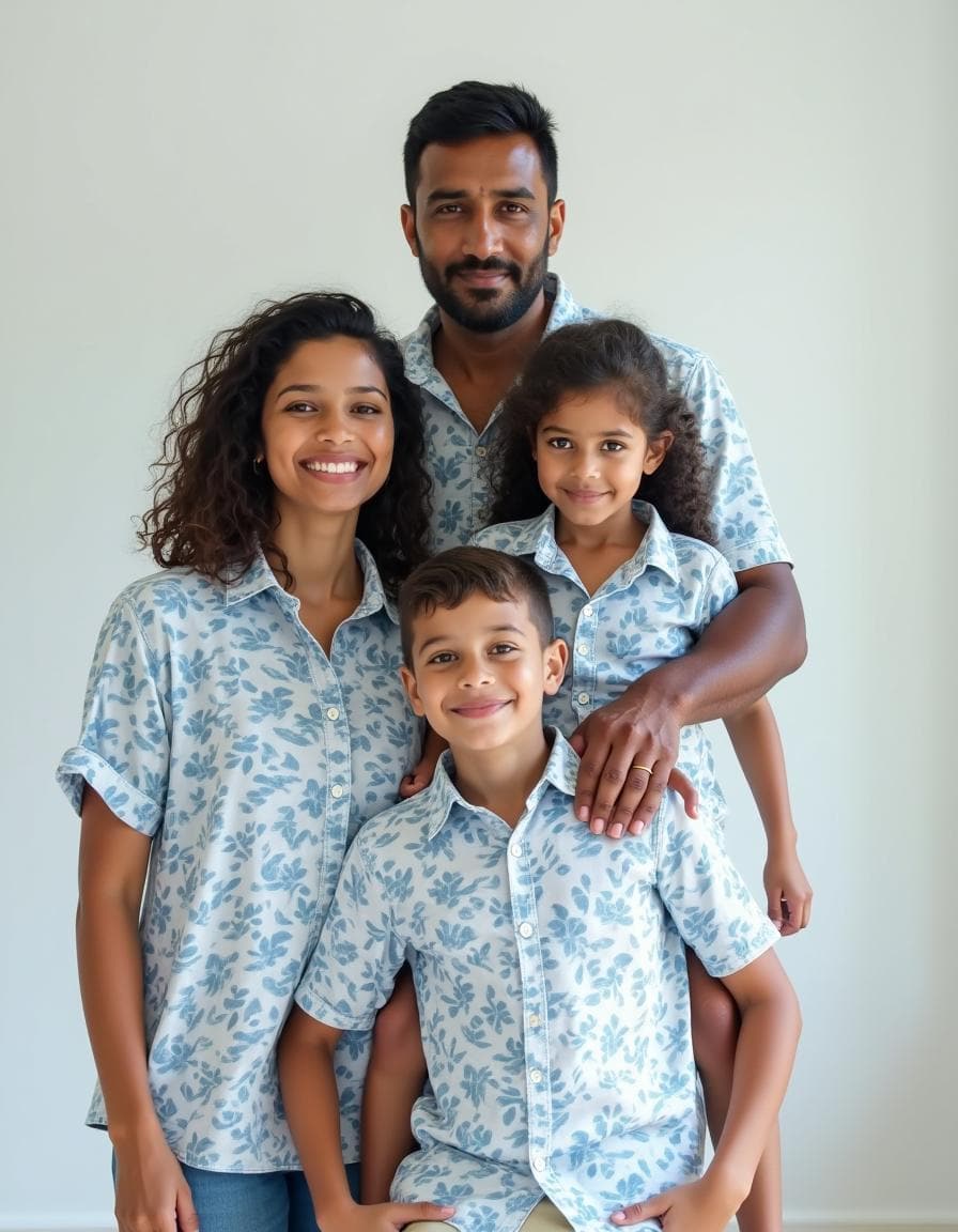Twinning Shirts for Family Vacations Getogether and Photoshoots