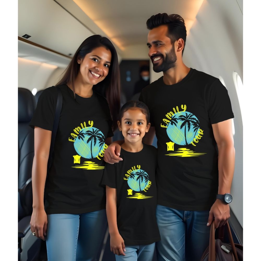 Family Vacation Matching Tshirts for Family Outings and Photoshoots