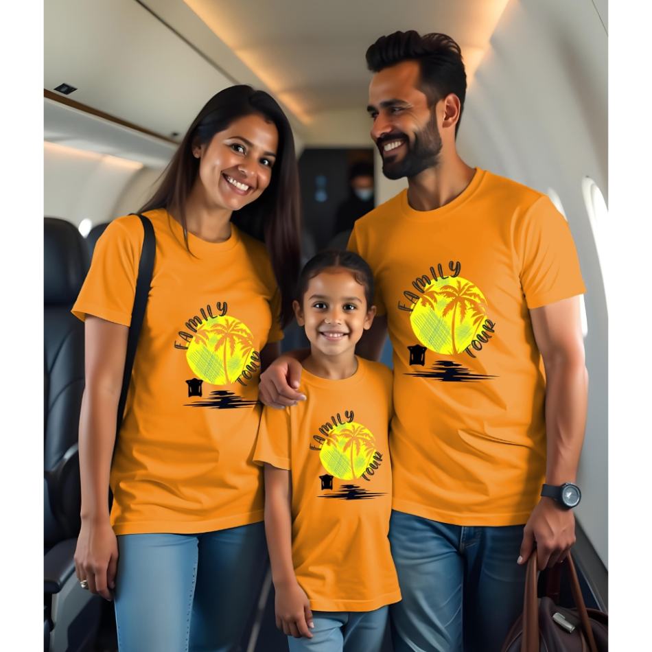 Family Vacation Matching Tshirts for Family Outings and Photoshoots
