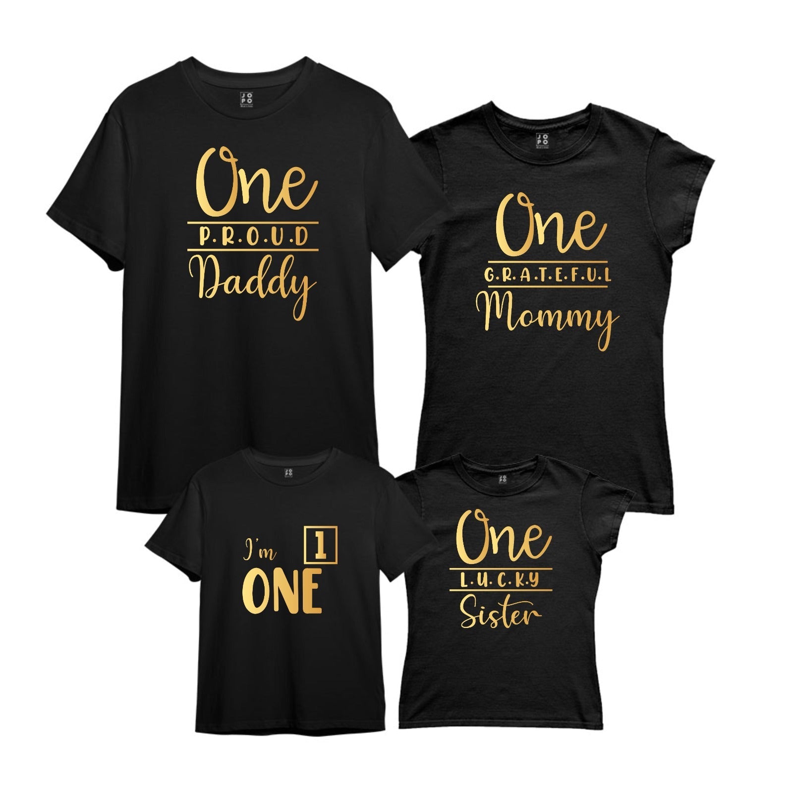 First Birthday Matching Family Tshirts