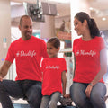 Momlife Dadlife Babylife Matching Family T-Shirts Set of 3