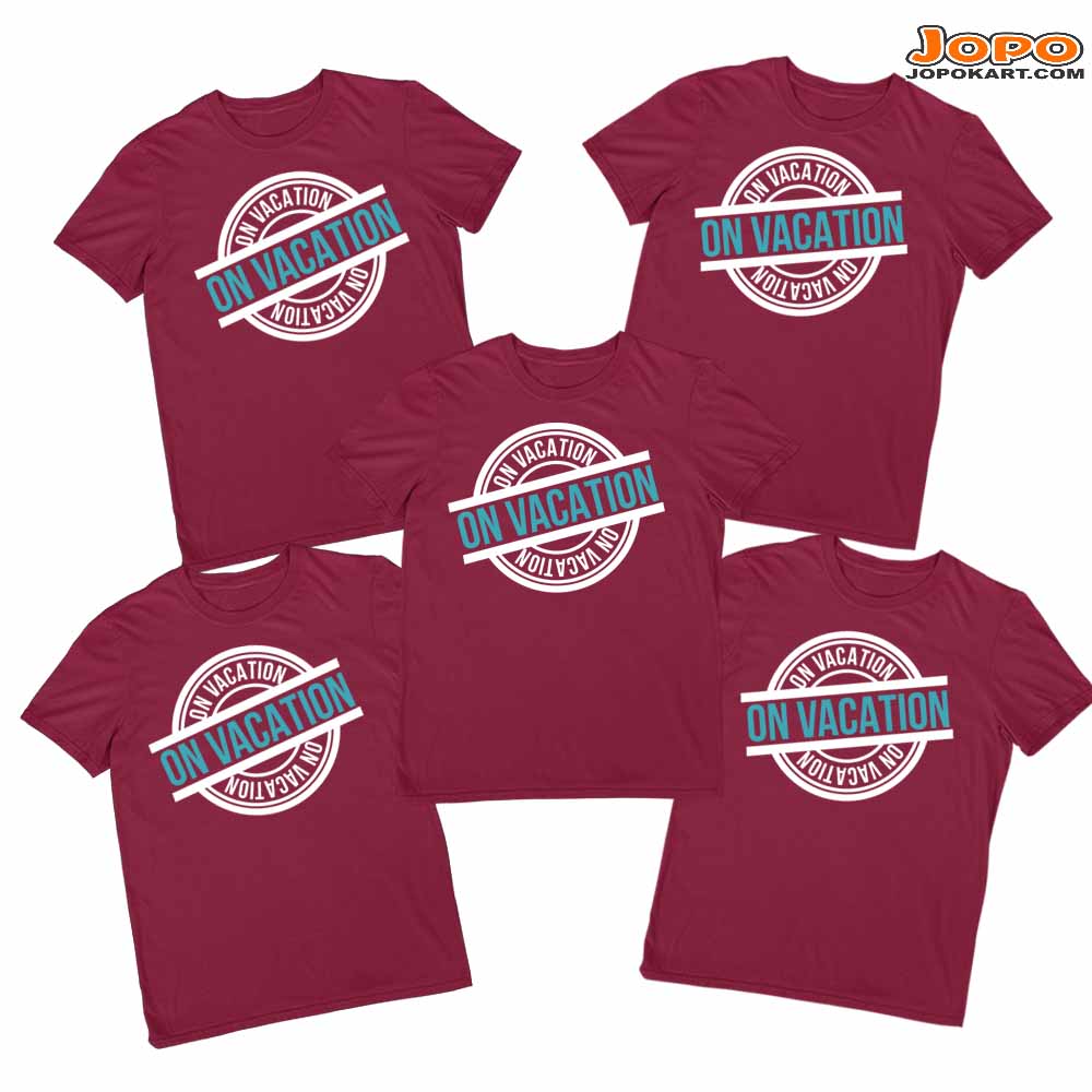 On Vacation - Group T shirts