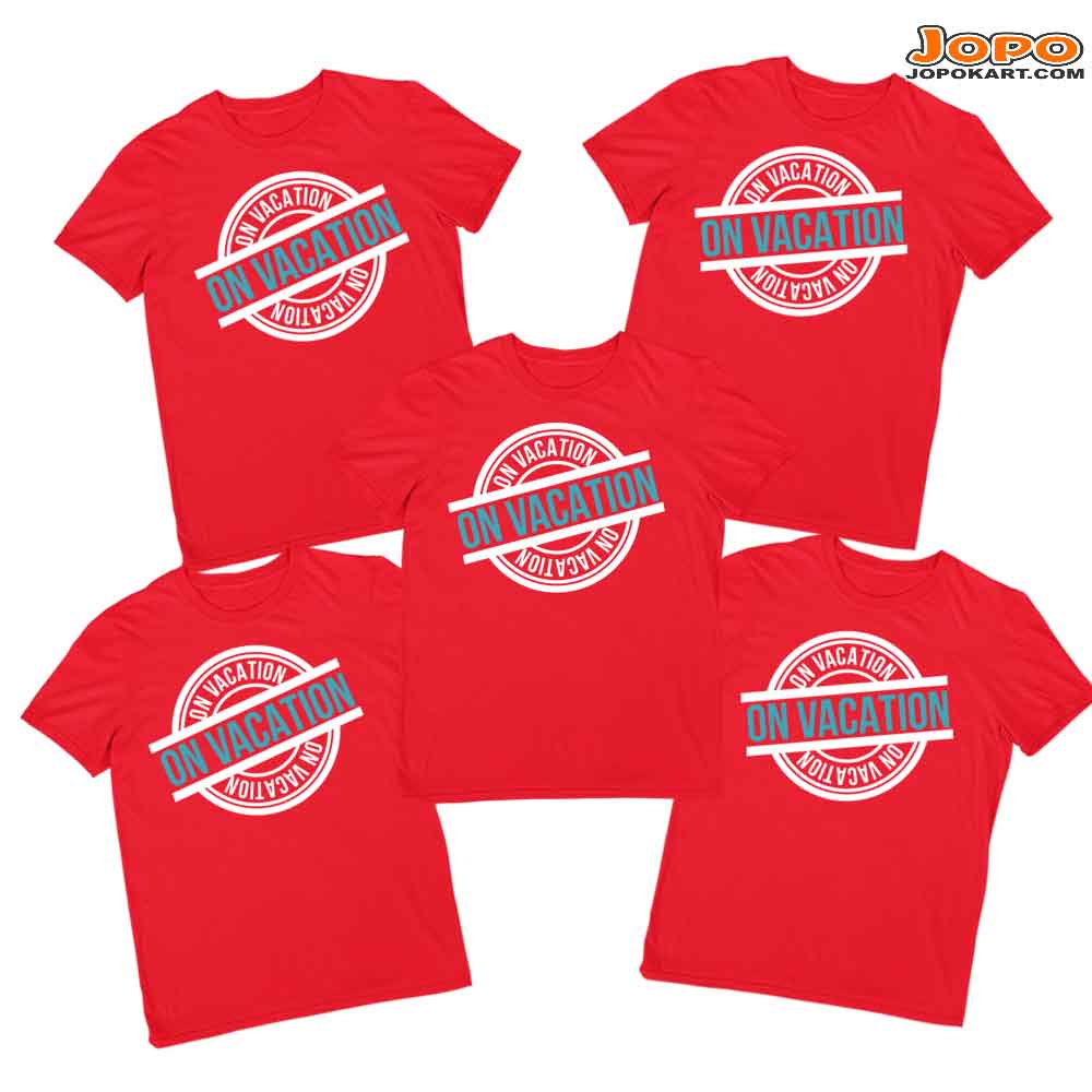 On Vacation - Group T shirts