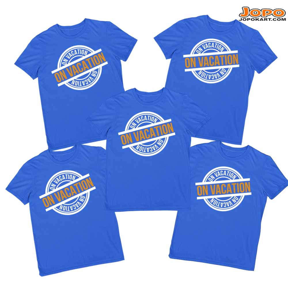 On Vacation - Group T shirts