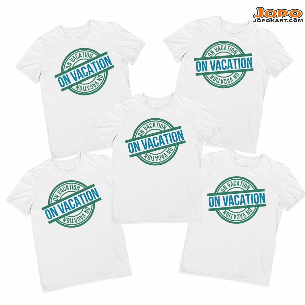 On Vacation - Group T shirts